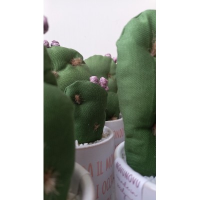 PALA FICONDINDIA CON FRUTTINI IN JUTA LILLA PALA FICONDINDIA CON FRUTTINI IN JUTA LILLA