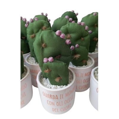 PALA FICONDINDIA CON FRUTTINI IN JUTA LILLA PALA FICONDINDIA CON FRUTTINI IN JUTA LILLA