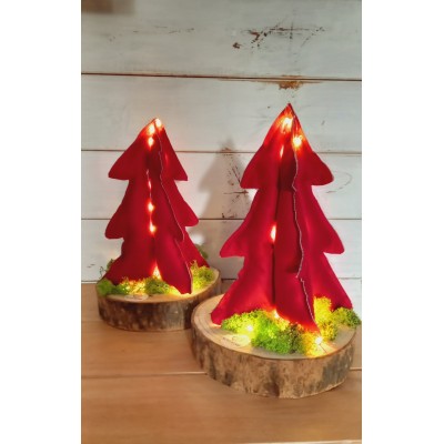 ALBERELLO DI NATALE PICCOLO ROSSO